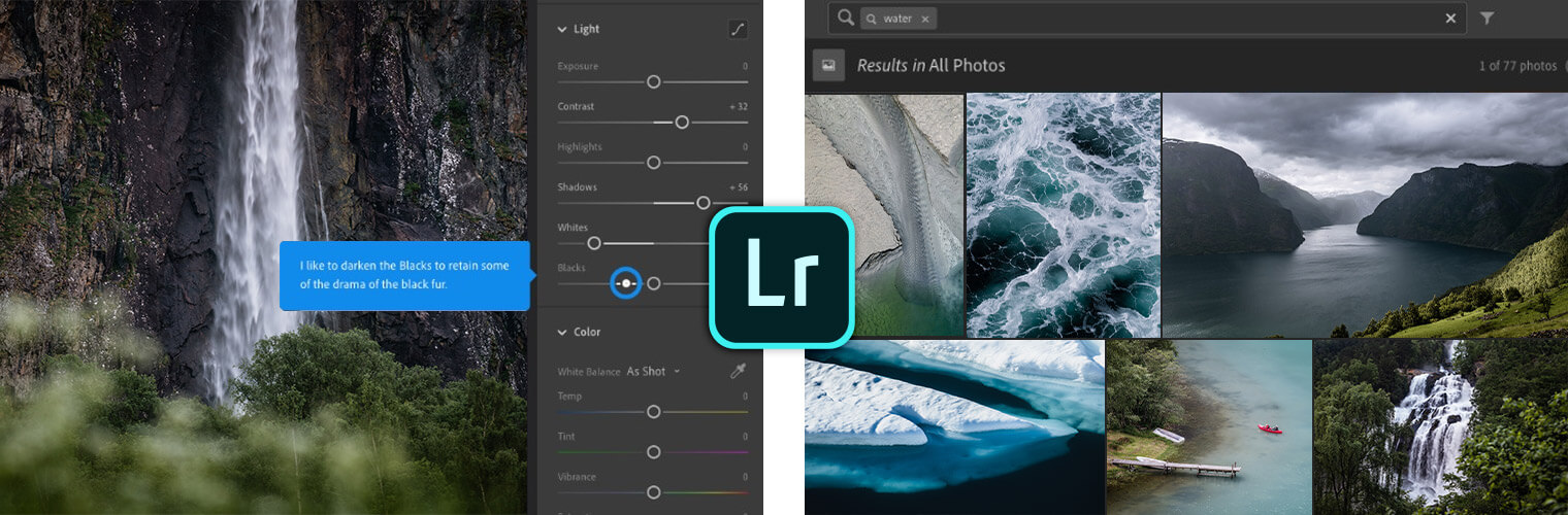 Adobe Lightroom CC screenshots