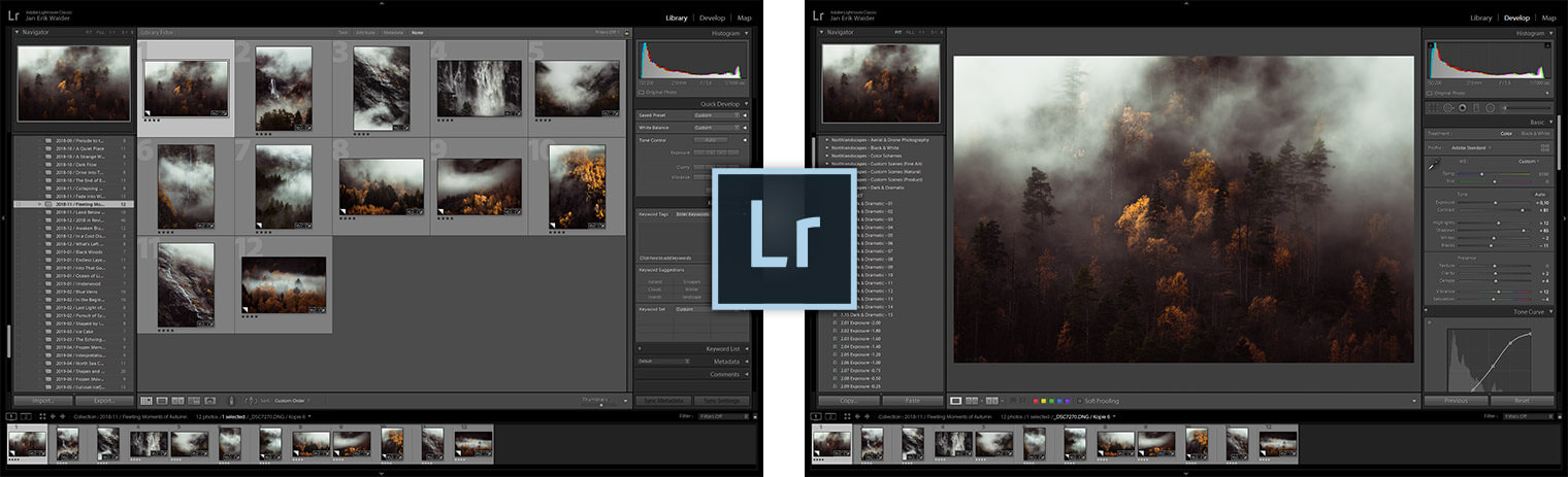 Adobe Lightroom Classic screenshots