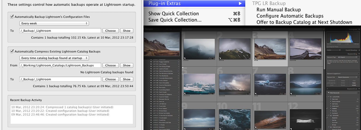 LR Backup Plugin for Lightroom Classic