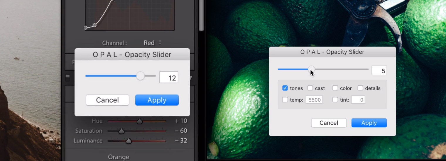 OPAL - Opacity Slider for Lightroom Presets