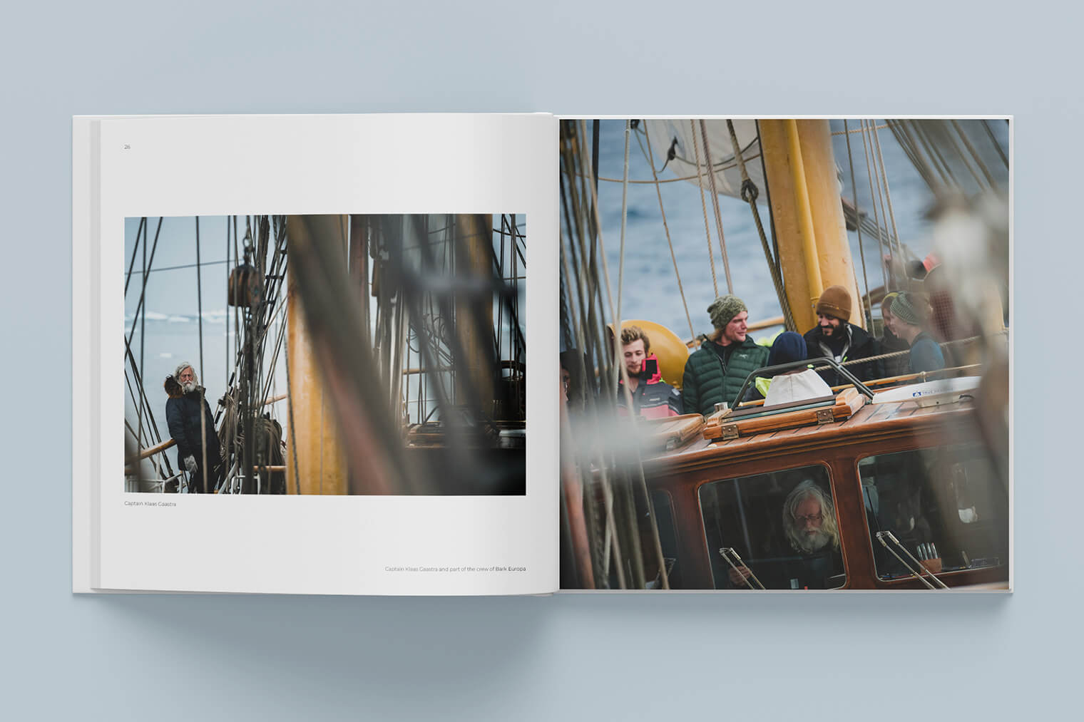 Book: Antarctica - Sailing Expedition with the Bark Europa