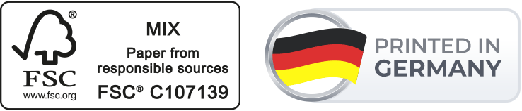 Printed on FSC-certified paper in Germany