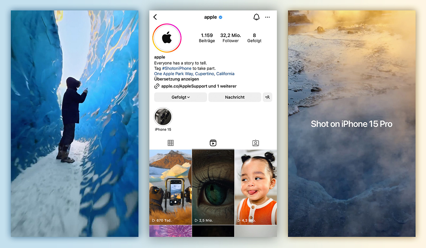 Apple iPhone 15 Pro Campaign by Jan Erik Waider (Iceland)