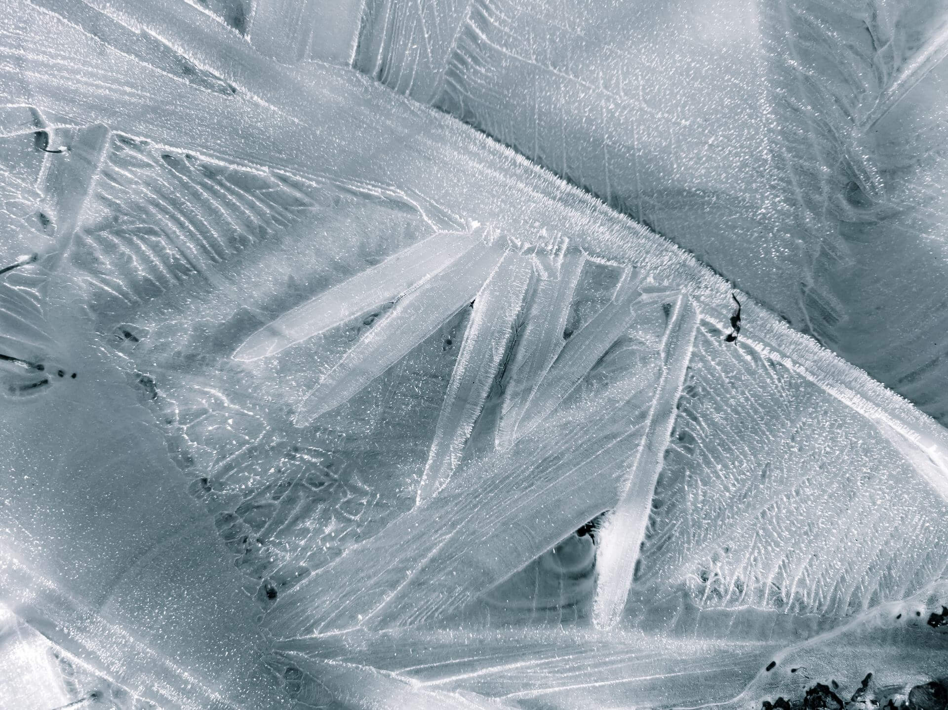 Abstract Details of Ice, captured by Jan Erik Waider