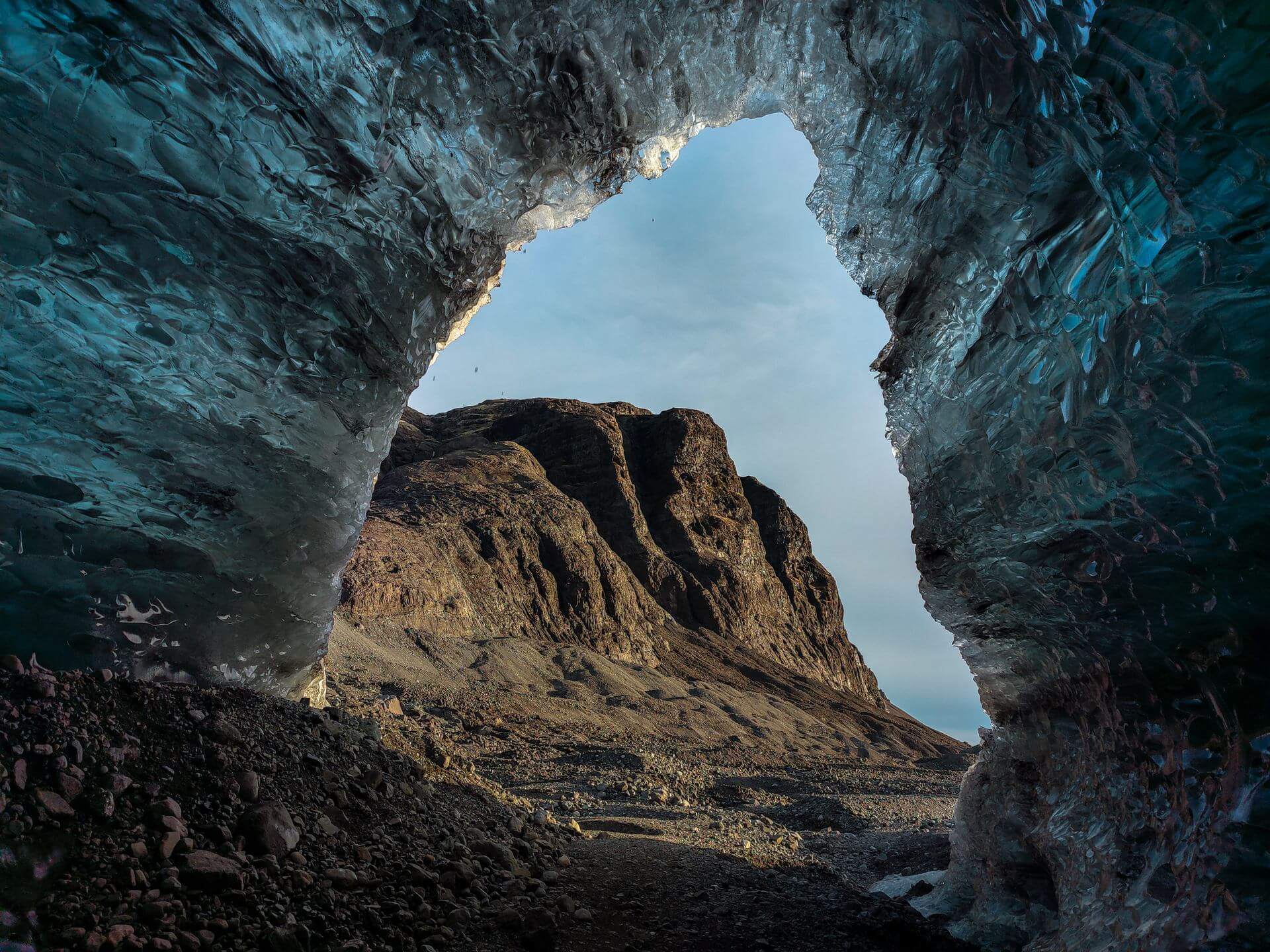 Glacier Ice Cave in Iceland, captured by Jan Erik Waider