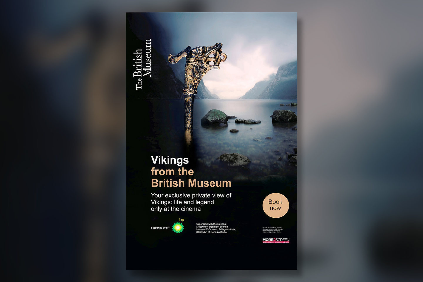 The British Museum – "Vikings Live" Film Poster