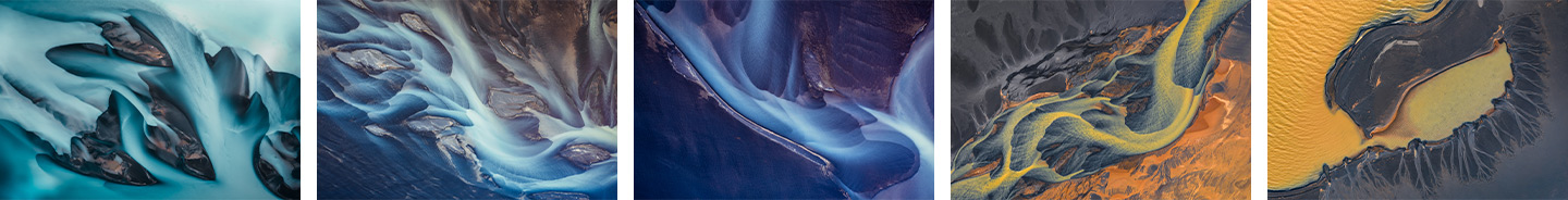 Glacial Rivers in Iceland
