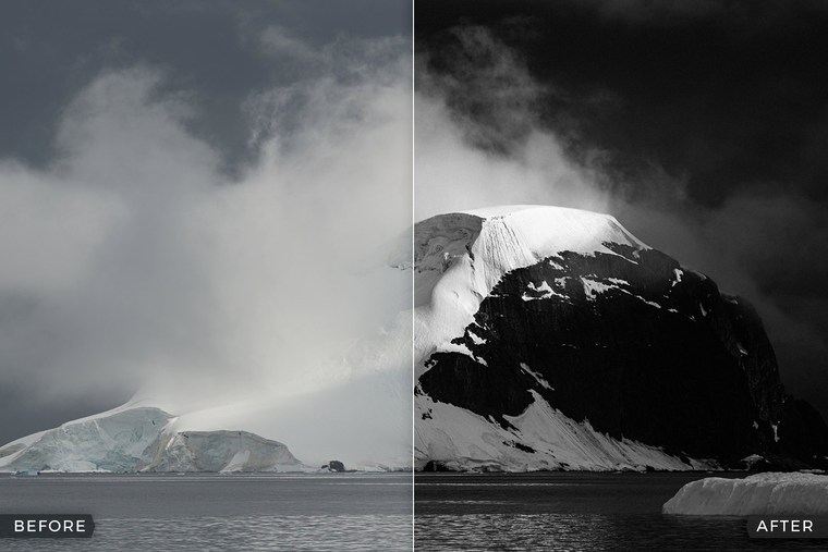 FREE Lightroom Presets for Black & White Landscape Photography