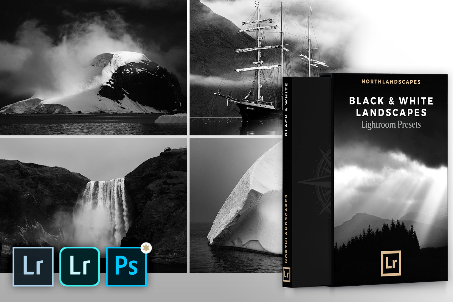 FREE Lightroom Presets for Black & White Landscapes