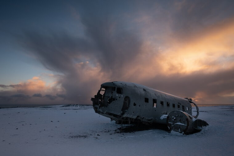 Unedited Aerial Photo of Glacial Landscape