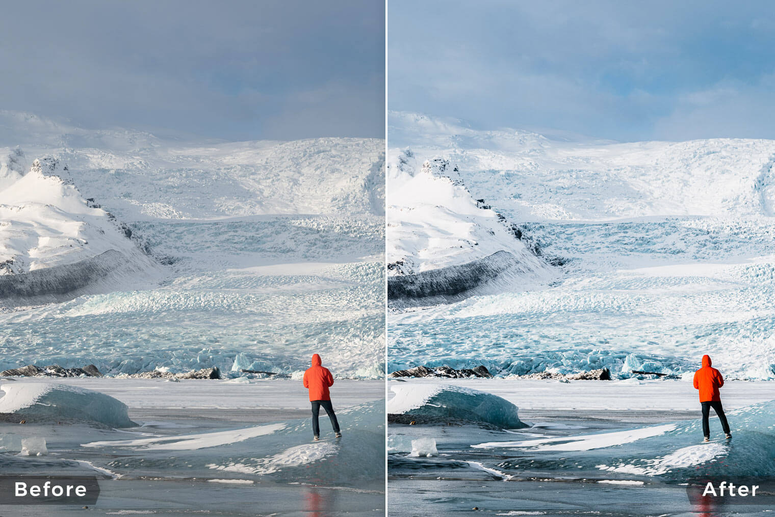 Landscape Essentials - Lightroom Presets - Before & After