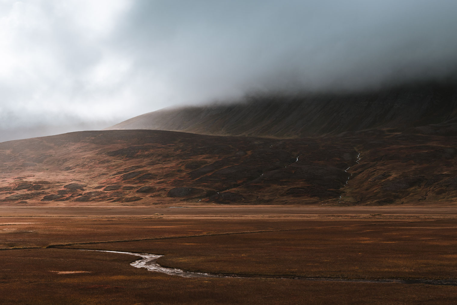 Lightroom Presets - Autumn Landscape in Iceland - Look A