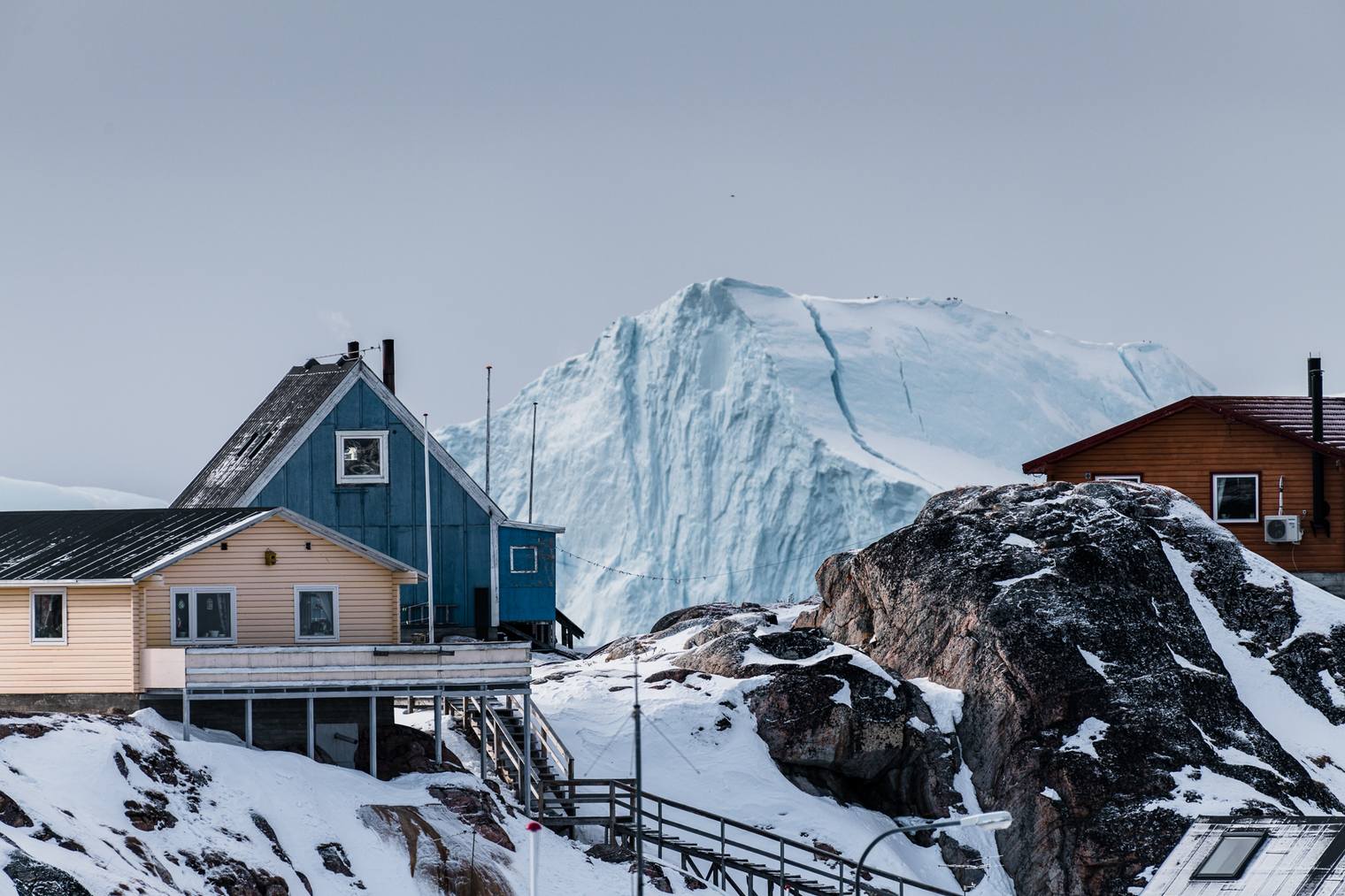 Photo edited with Capture One Styles for snowy winter landscapes