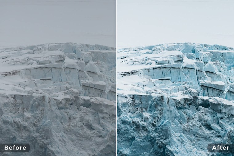 Lightroom Presets for Glacial Landscapes
