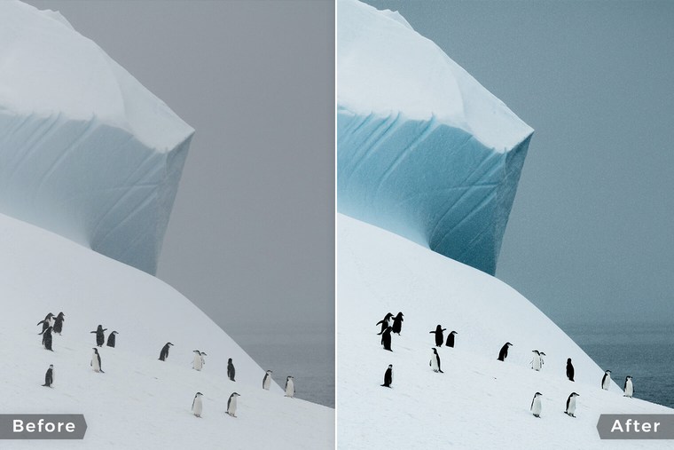 Lightroom Presets for Arctic & Antarctic Landscapes