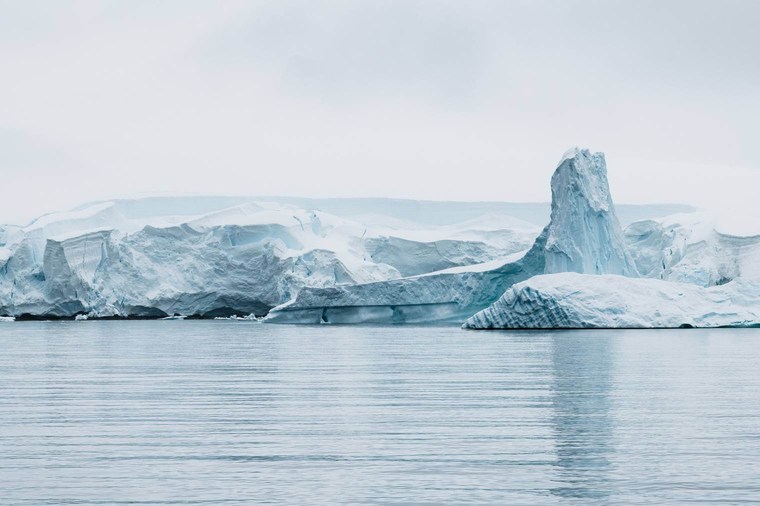 Bright and Airy Iceberg in Antarctica