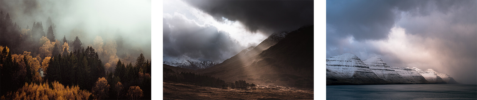 Lightroom Presets for Moody Landscape & Travel Photography