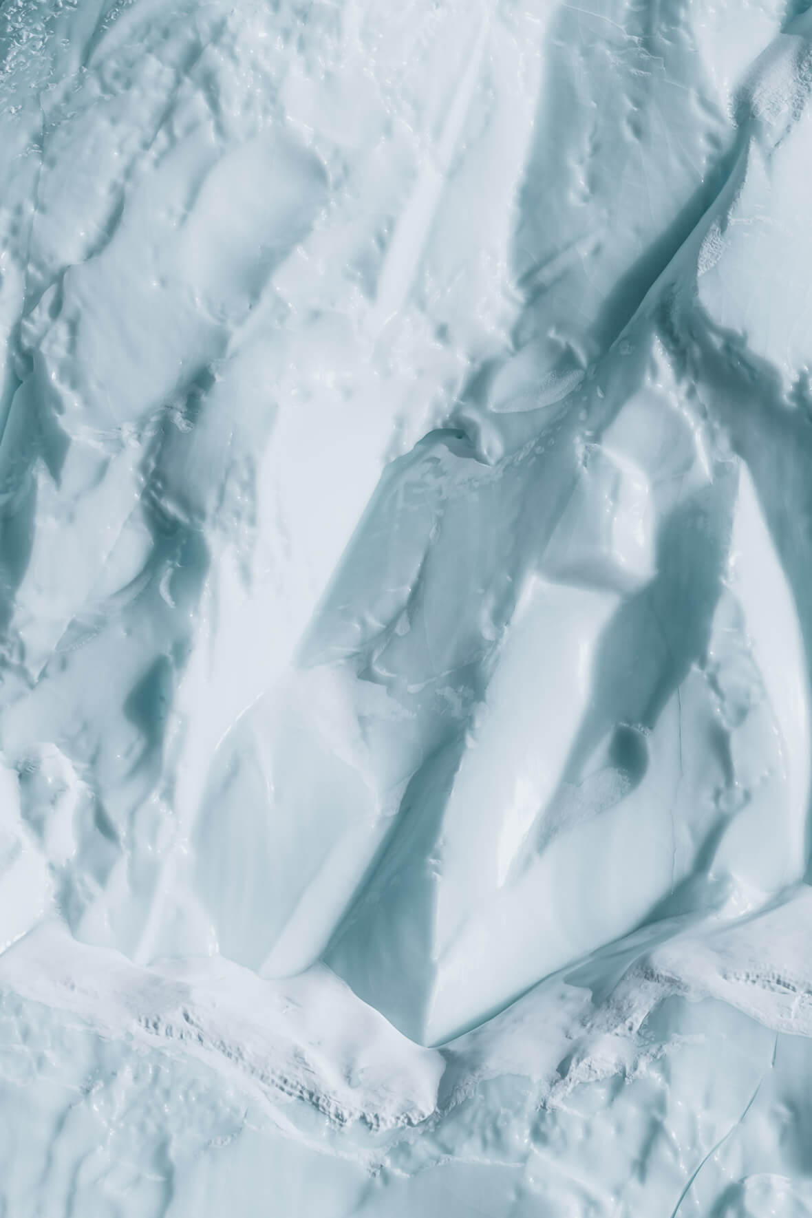 Structure and texture of ice in Greenland