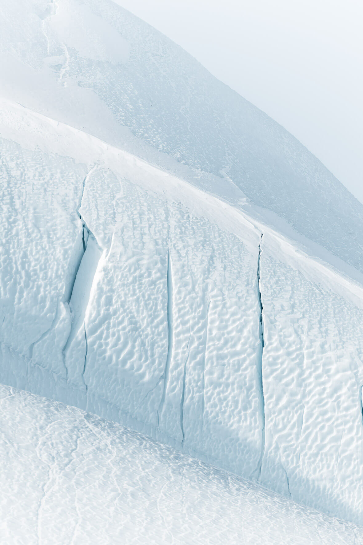 Abstract texture of an iceberg in Greenland by Northlandscapes