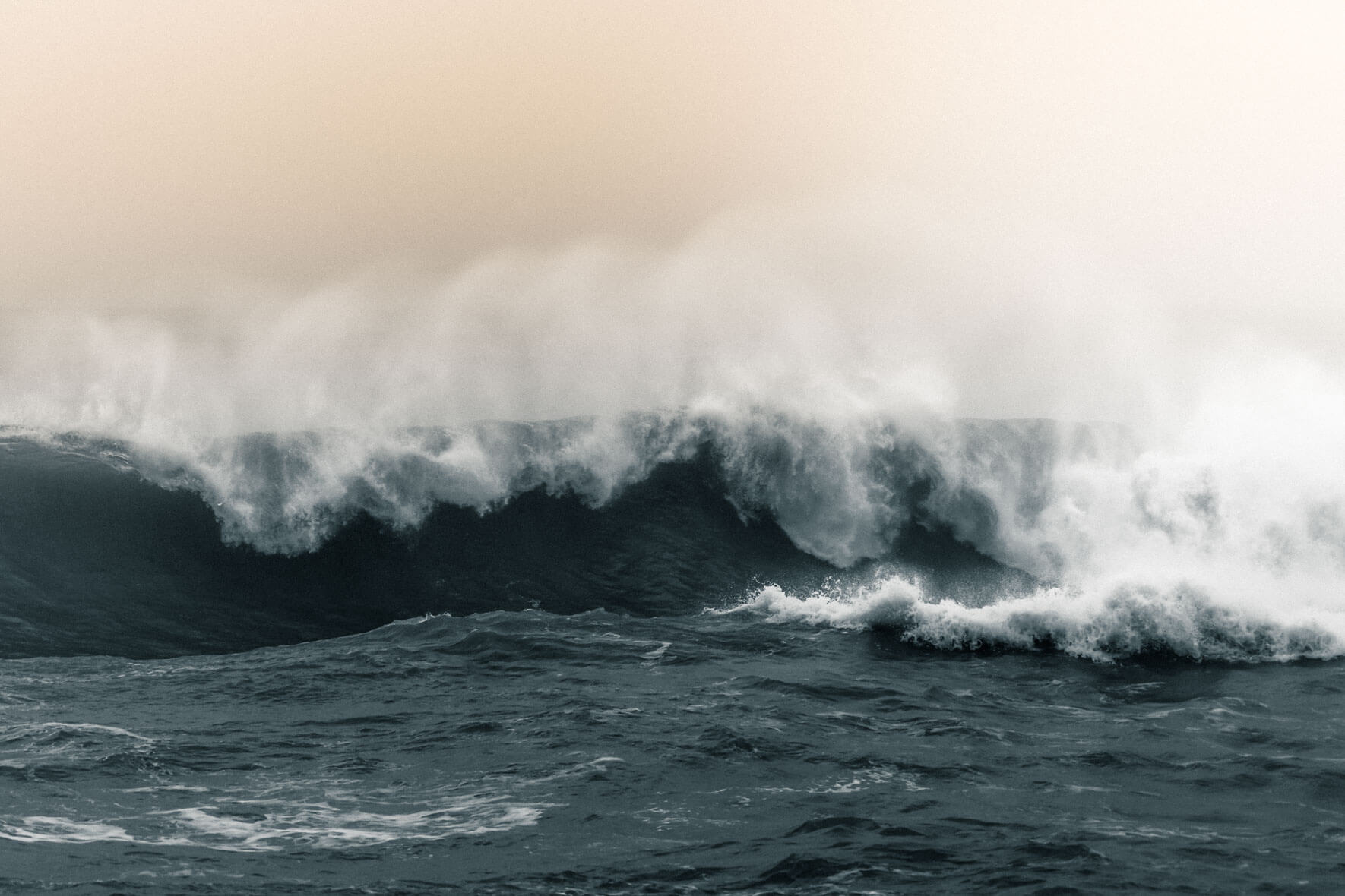 I feel at home by the sea – everything is in constant motion. But it is quiet for me.