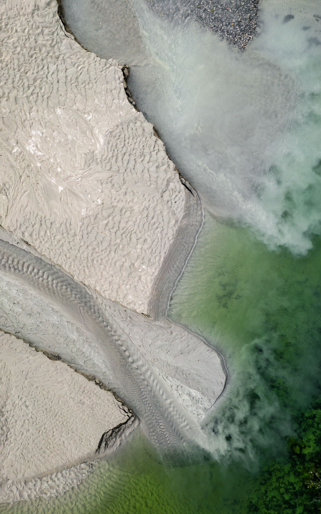 Glacial river in Norway