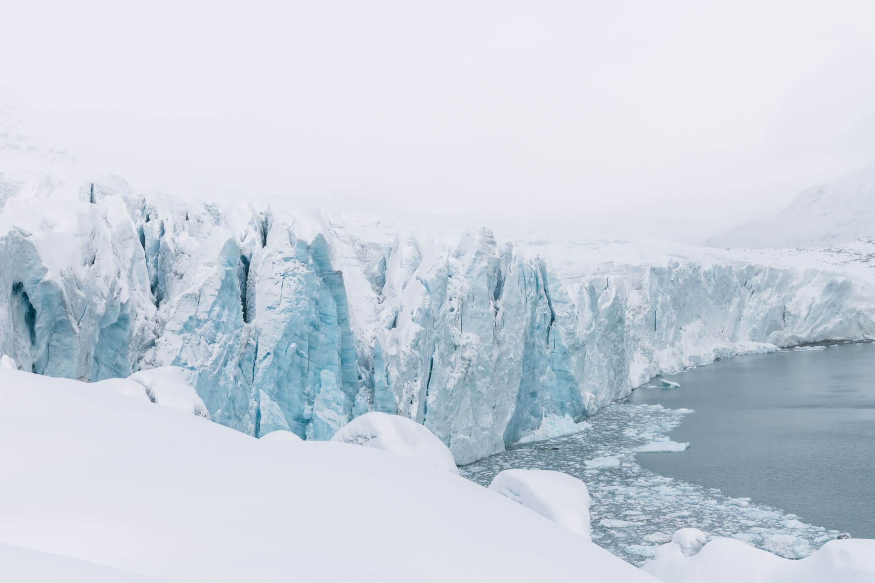 Austdalsbreen glacier in Norway