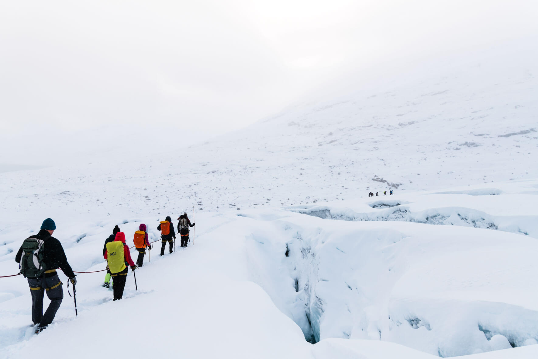 Glacier hike on Austdalsbreen (Styggevatnet) in Norway