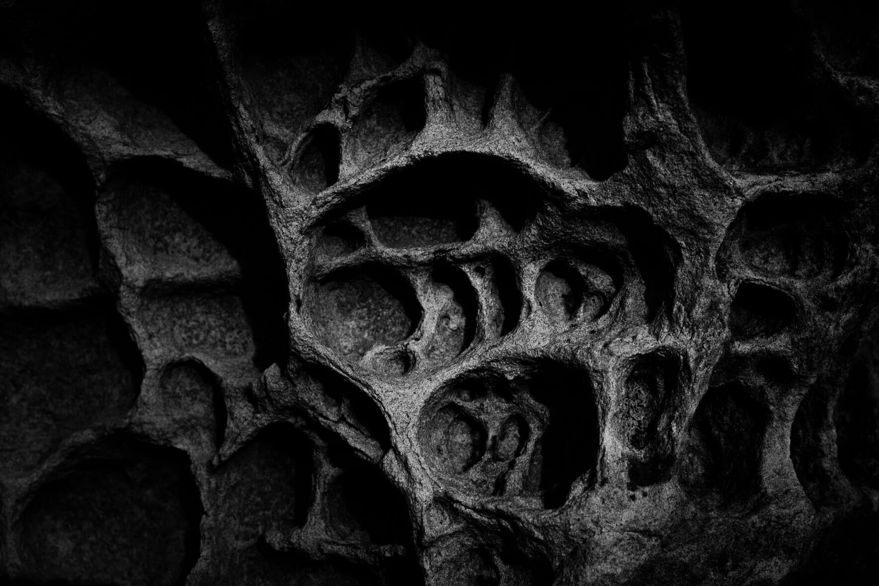 Honeycomb Rock of Elgol on the Isle of Skye, Scotland