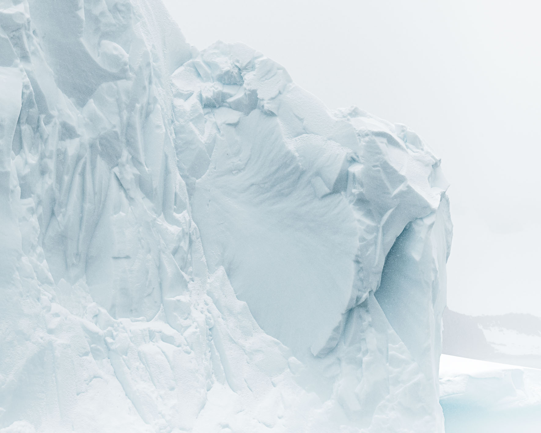 Abstract Landscape Photography of Antarctica