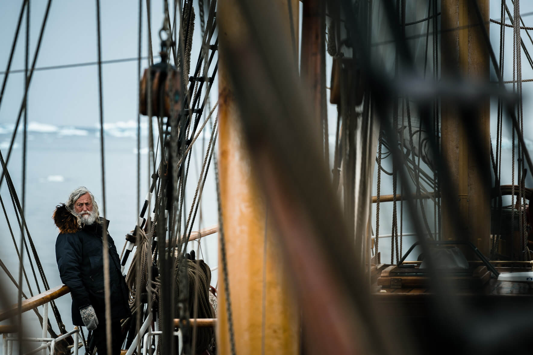 The Bark Europa and captain Klaas Gaastra