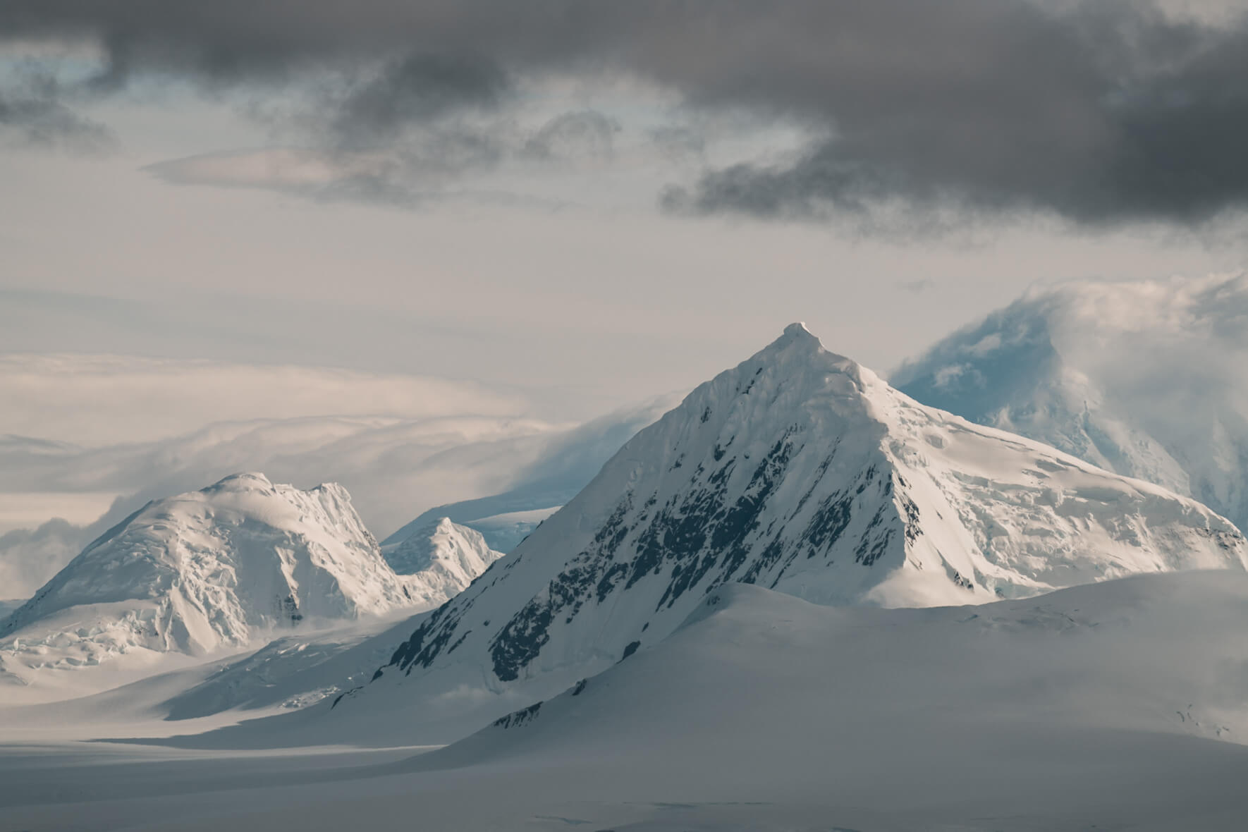 Mountainscape of the Antarctic Peninsula