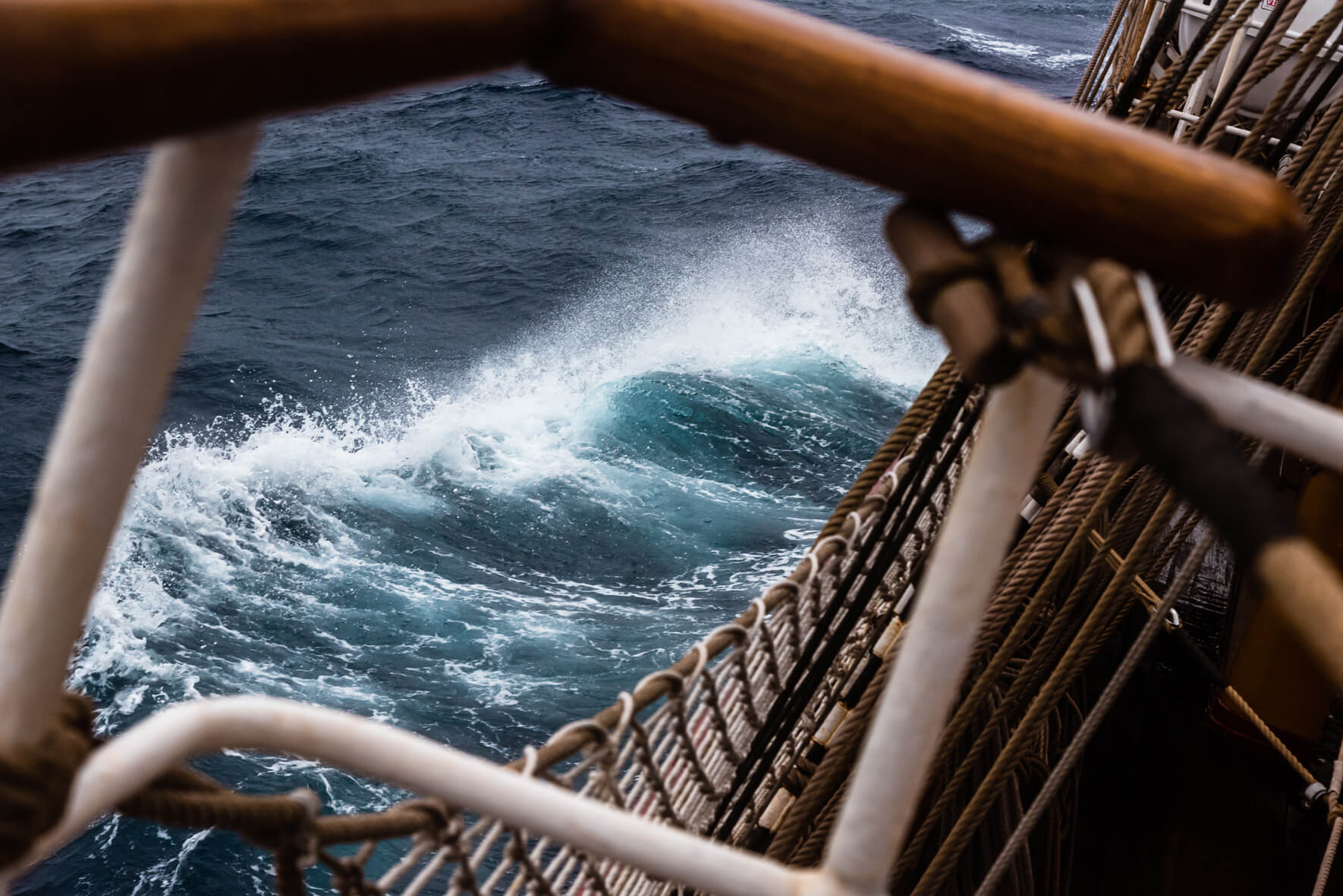 Bark Europa on the Drake Passage