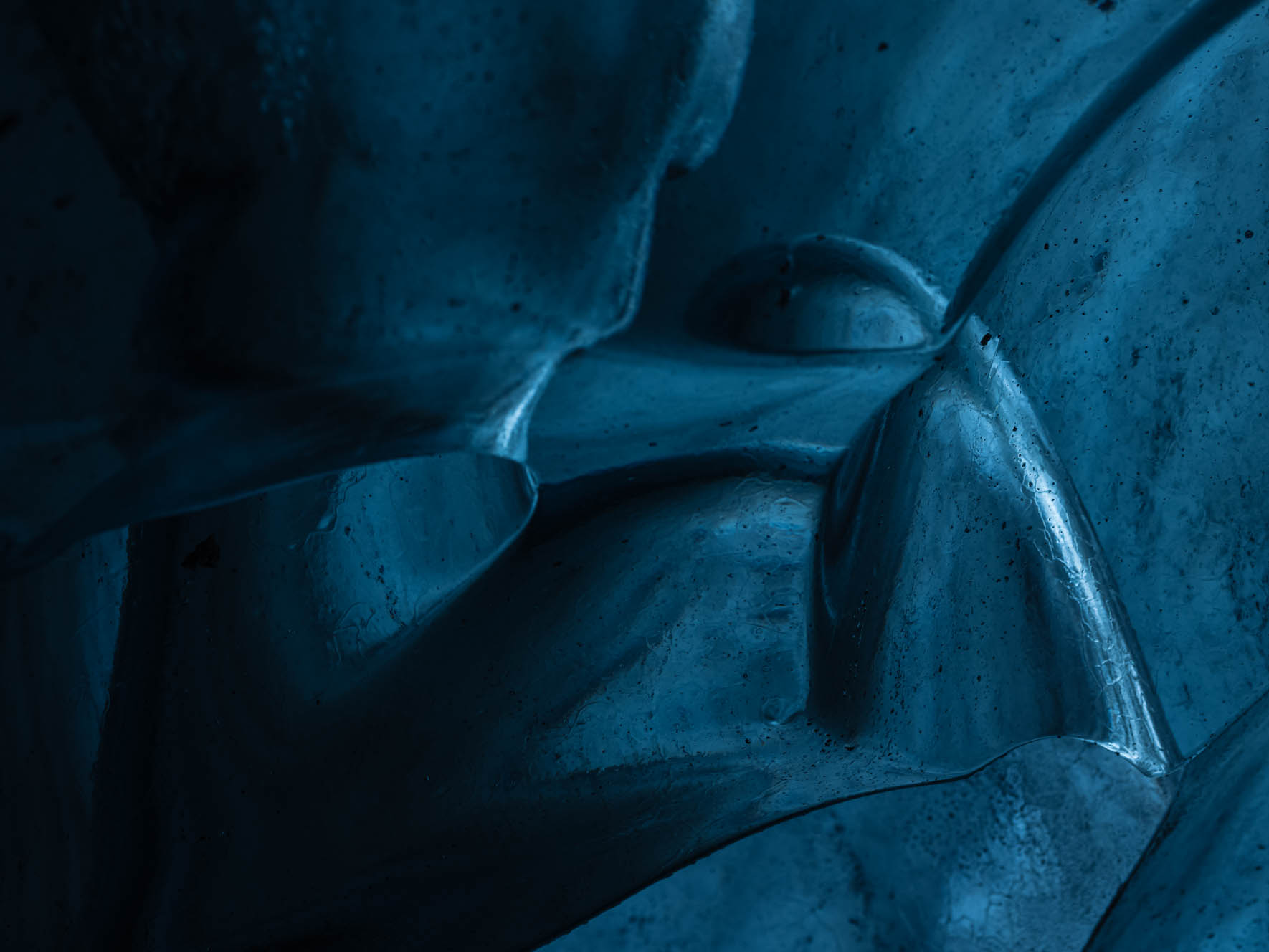 Details of Iceberg at the Beach of Jökulsárlón Glacier Lagoon