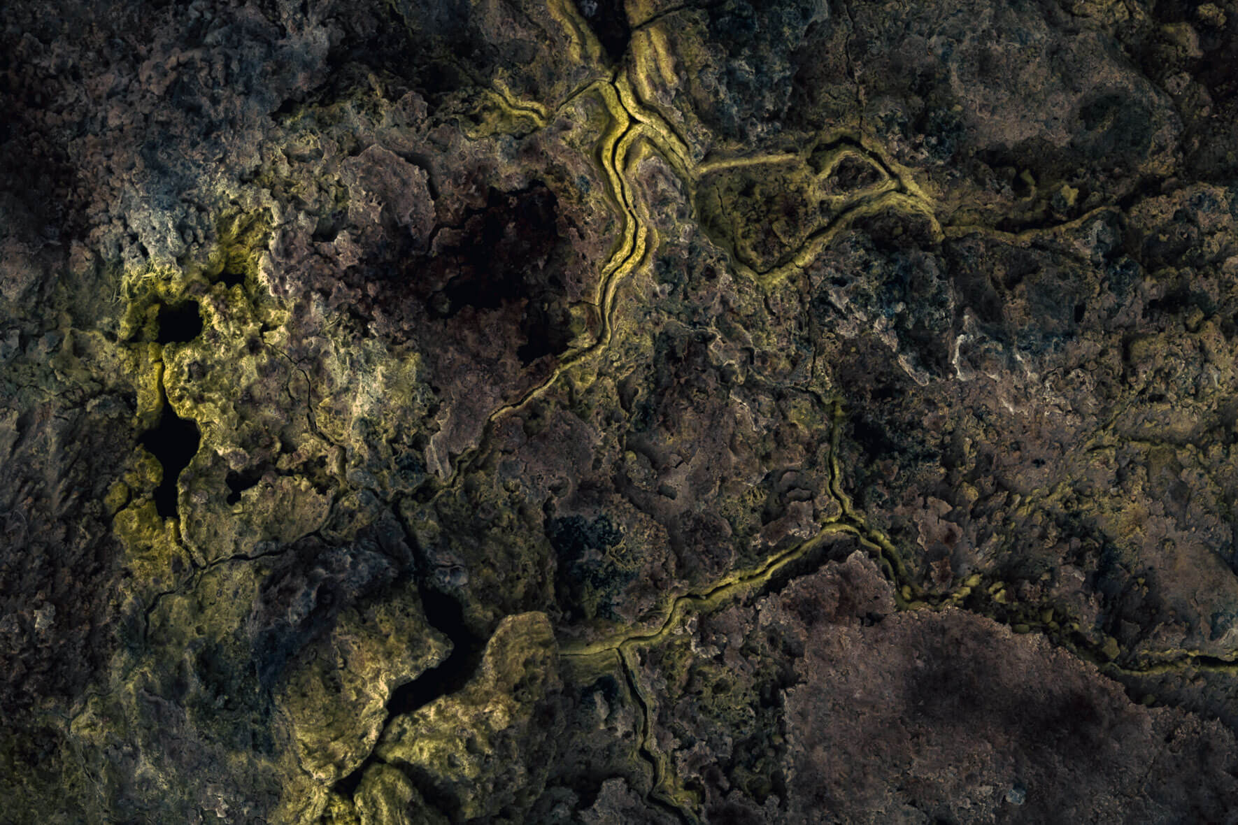 Námafjall Geothermal Area near Lake Myvatn in Iceland