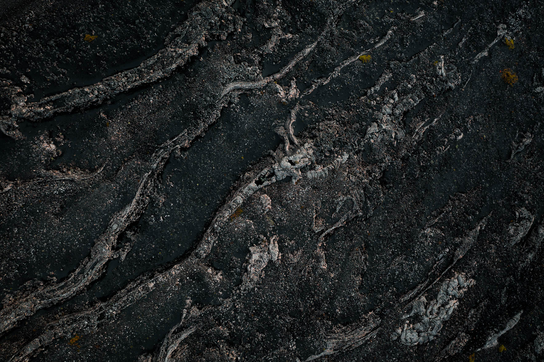 Volcanic Landscape of Iceland with old Lava Flows