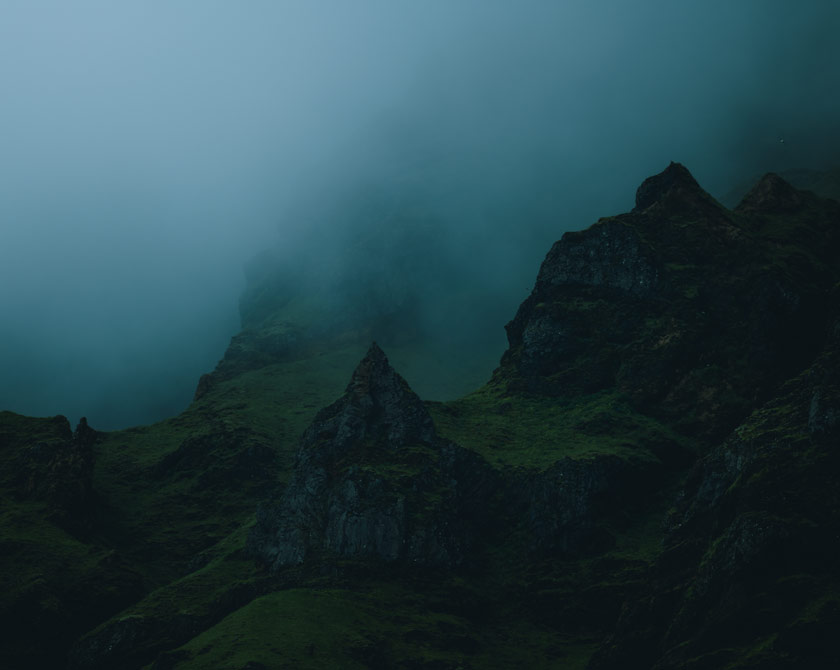 Cinematic Mountain Landscape in Iceland