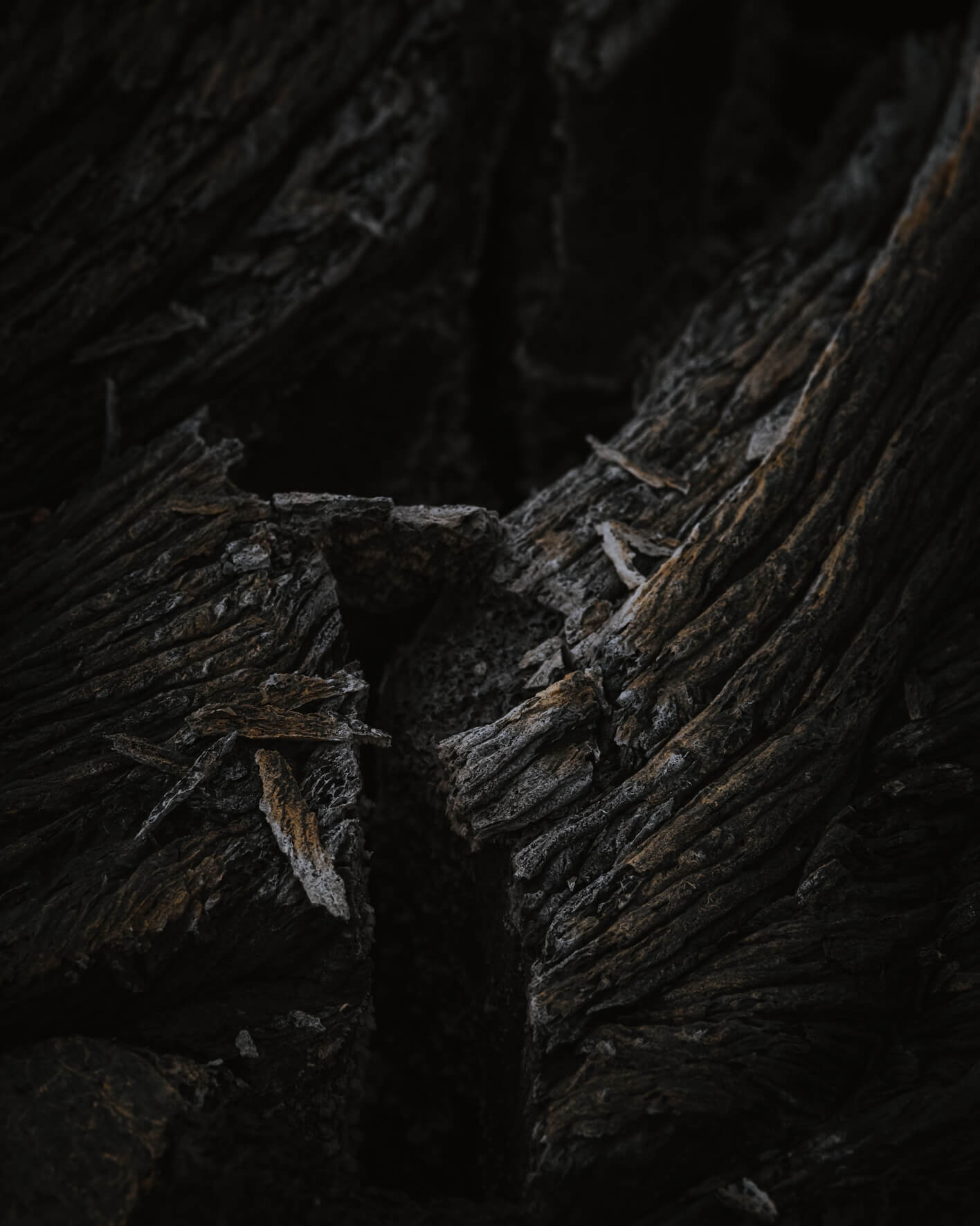 Cooled lava of Fagradalsfjall volcano in Iceland (2021)