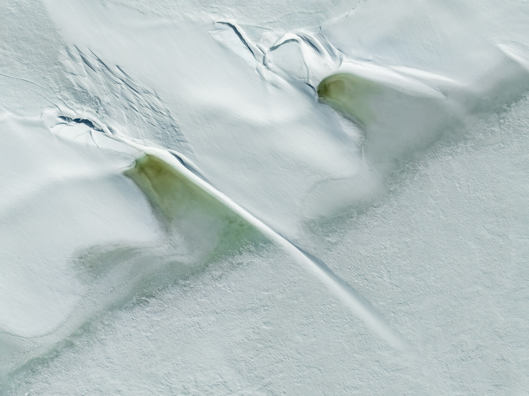 Serene winter landscape of Hardangervidda Norway with delicate snow and ice formations