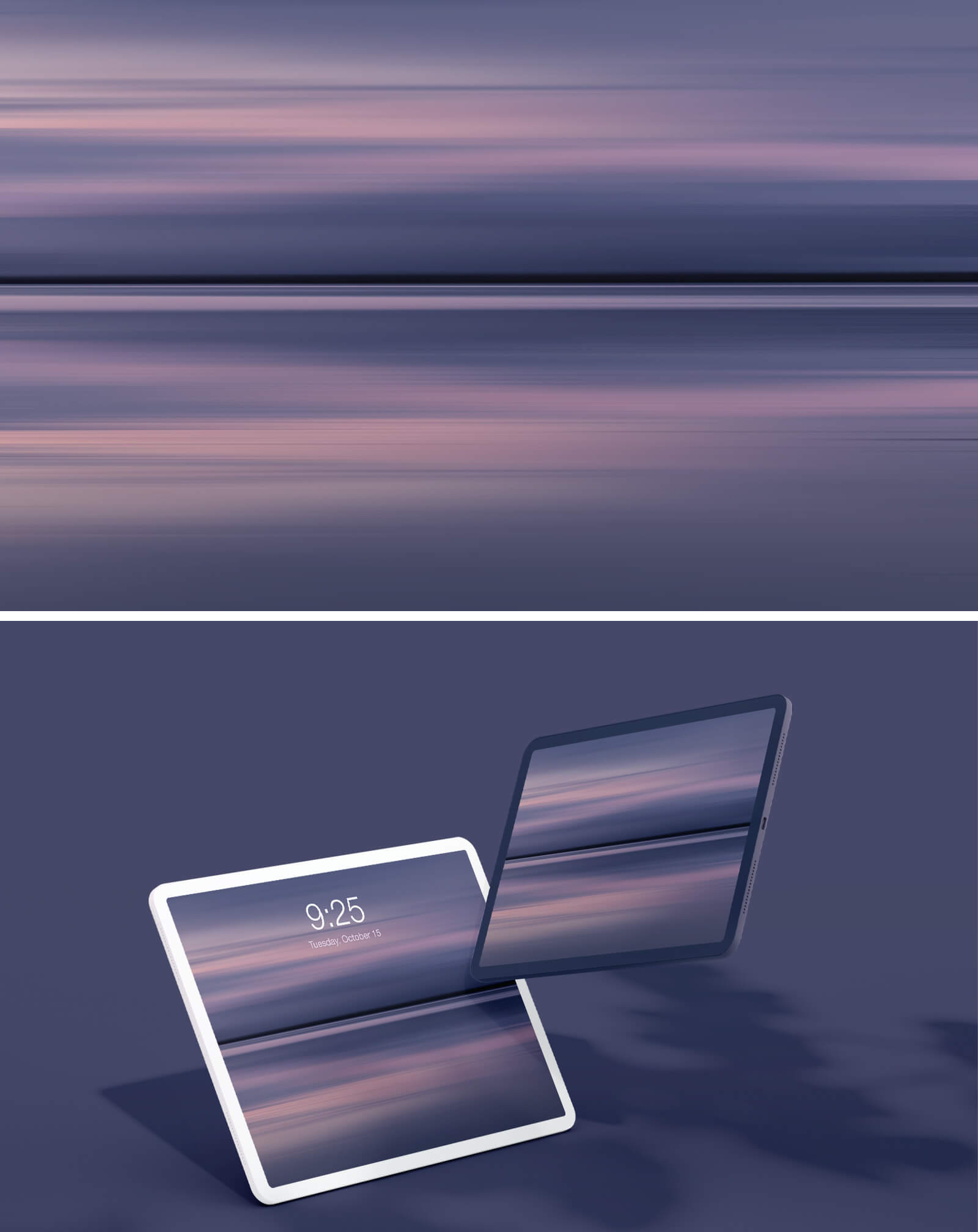 Abstract seascapes tablet wallpaper set