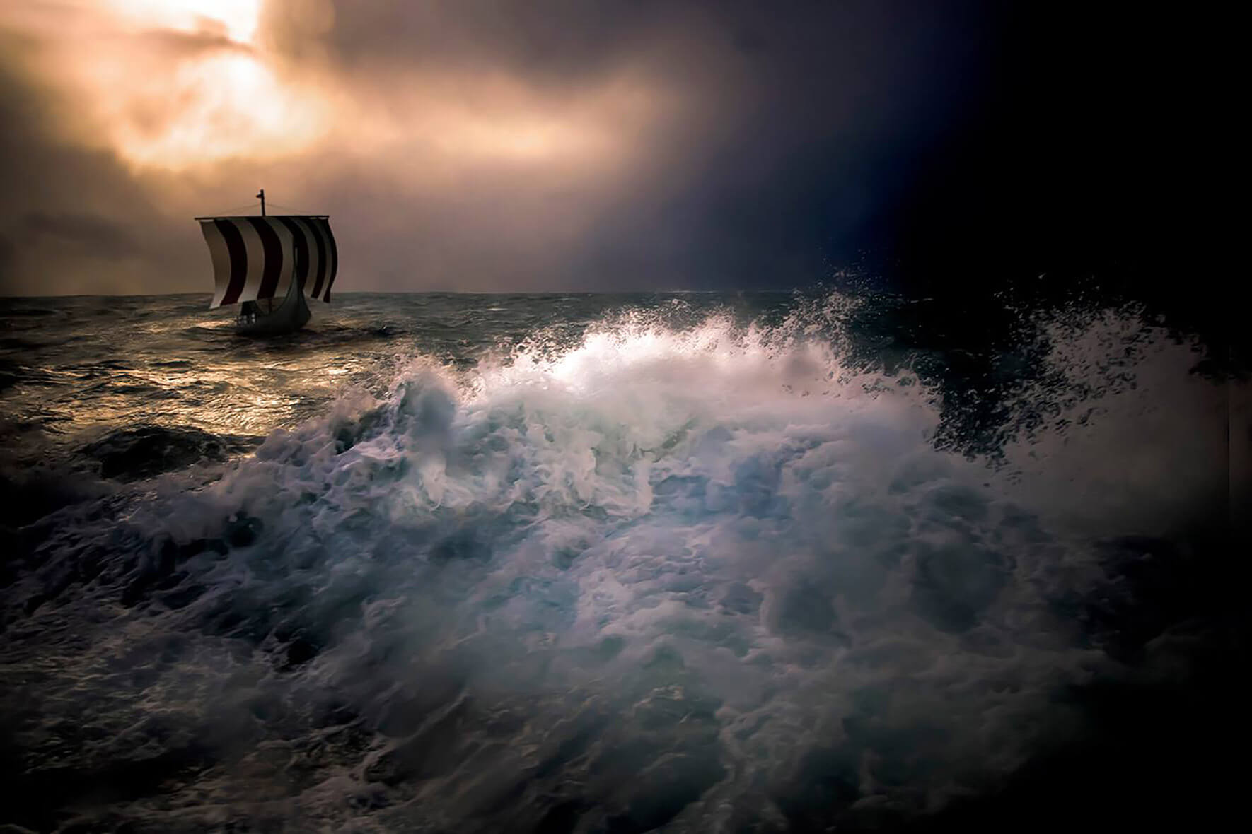 Breiðafjörður bay in Iceland