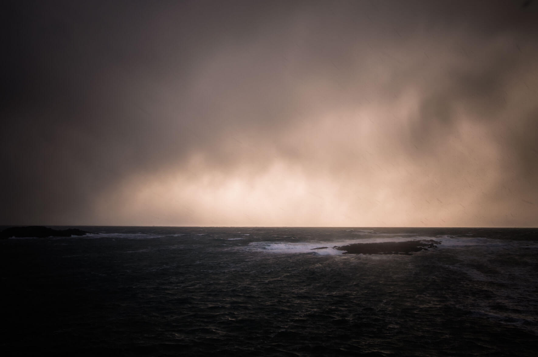 Breiðafjörður bay in Iceland in Winter
