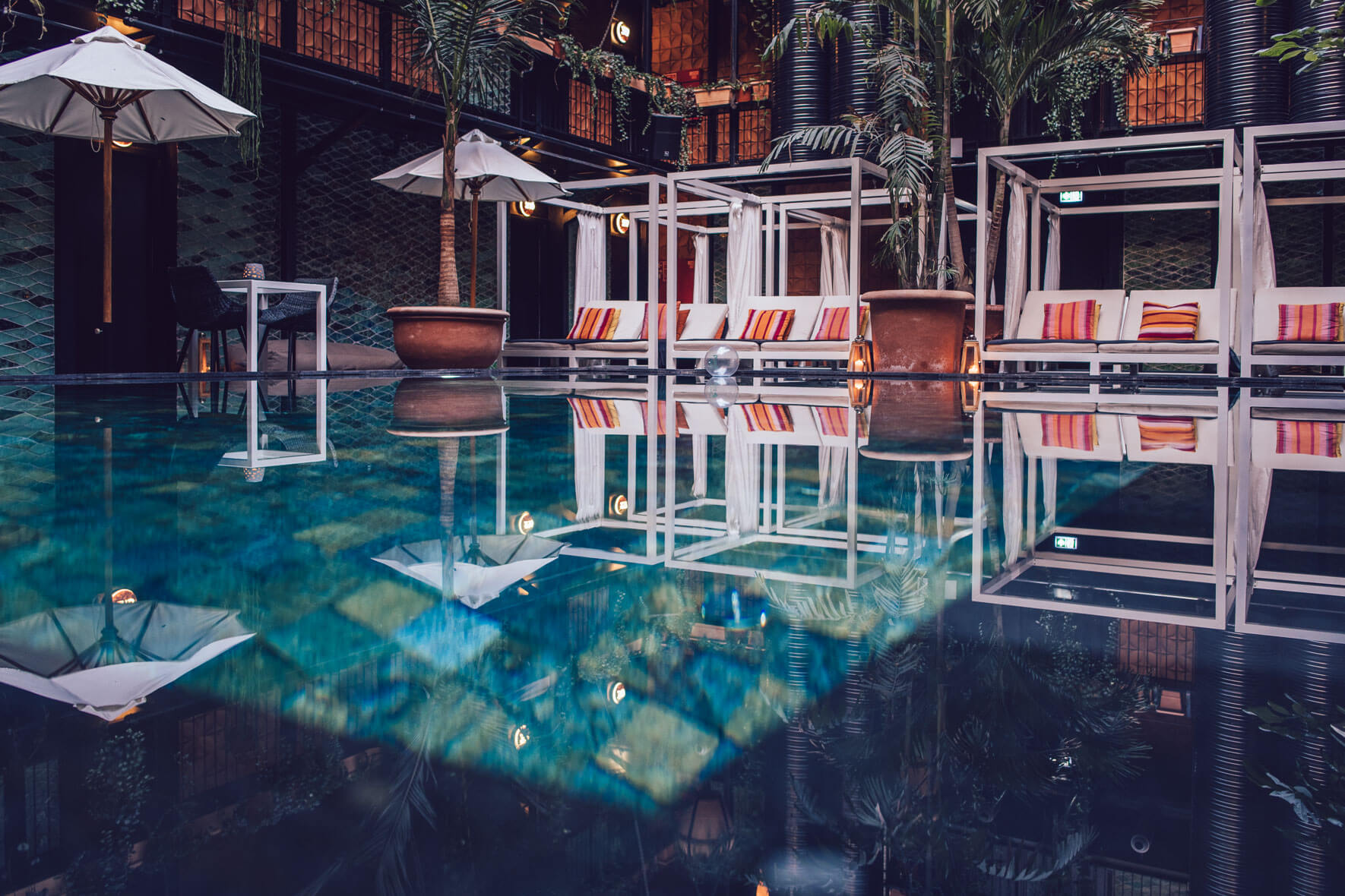 Pool of Manon Les Suites in Copenhagen, Denmark