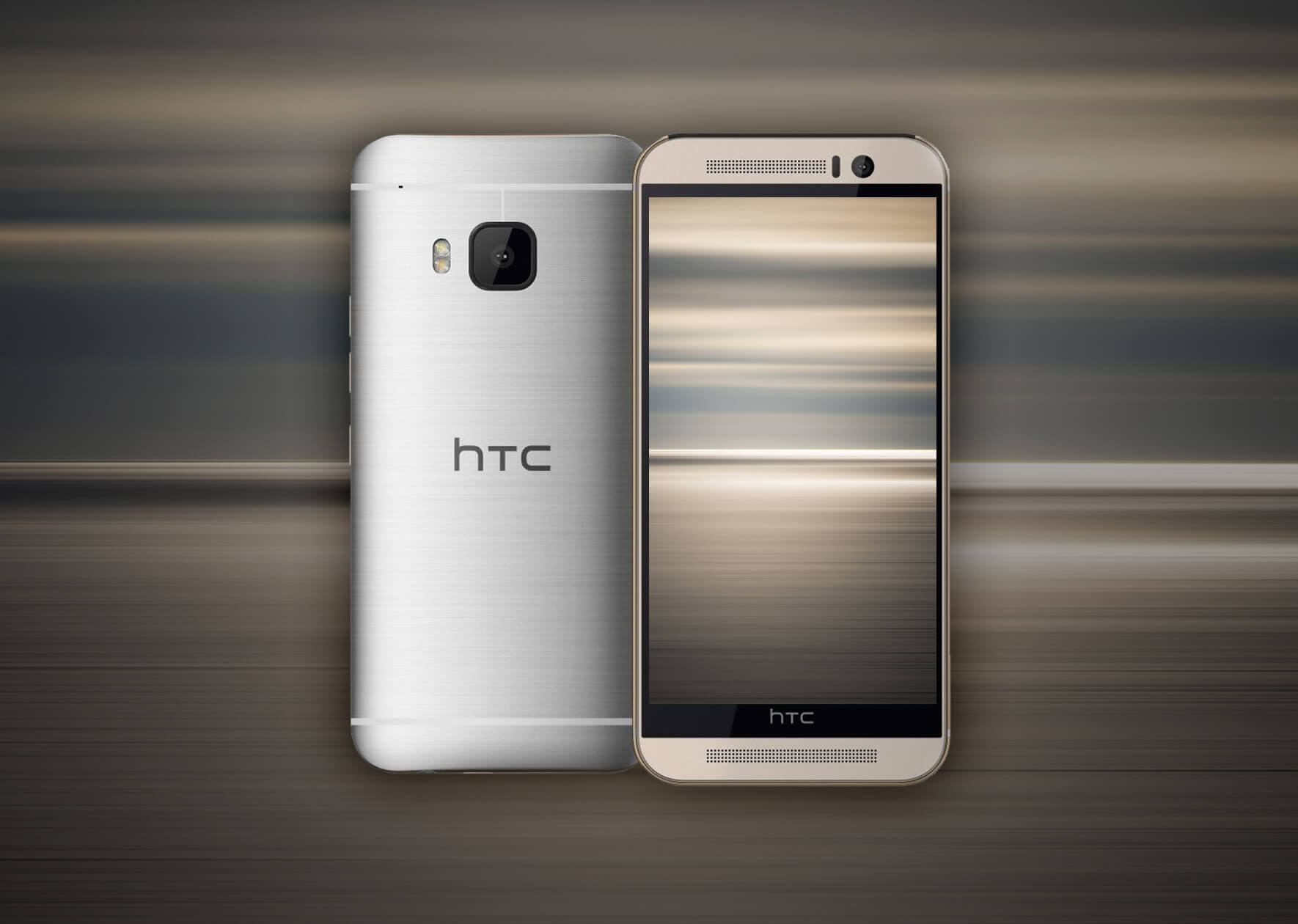 HTC One M9 wallpaper with abstract seascape of Scotland