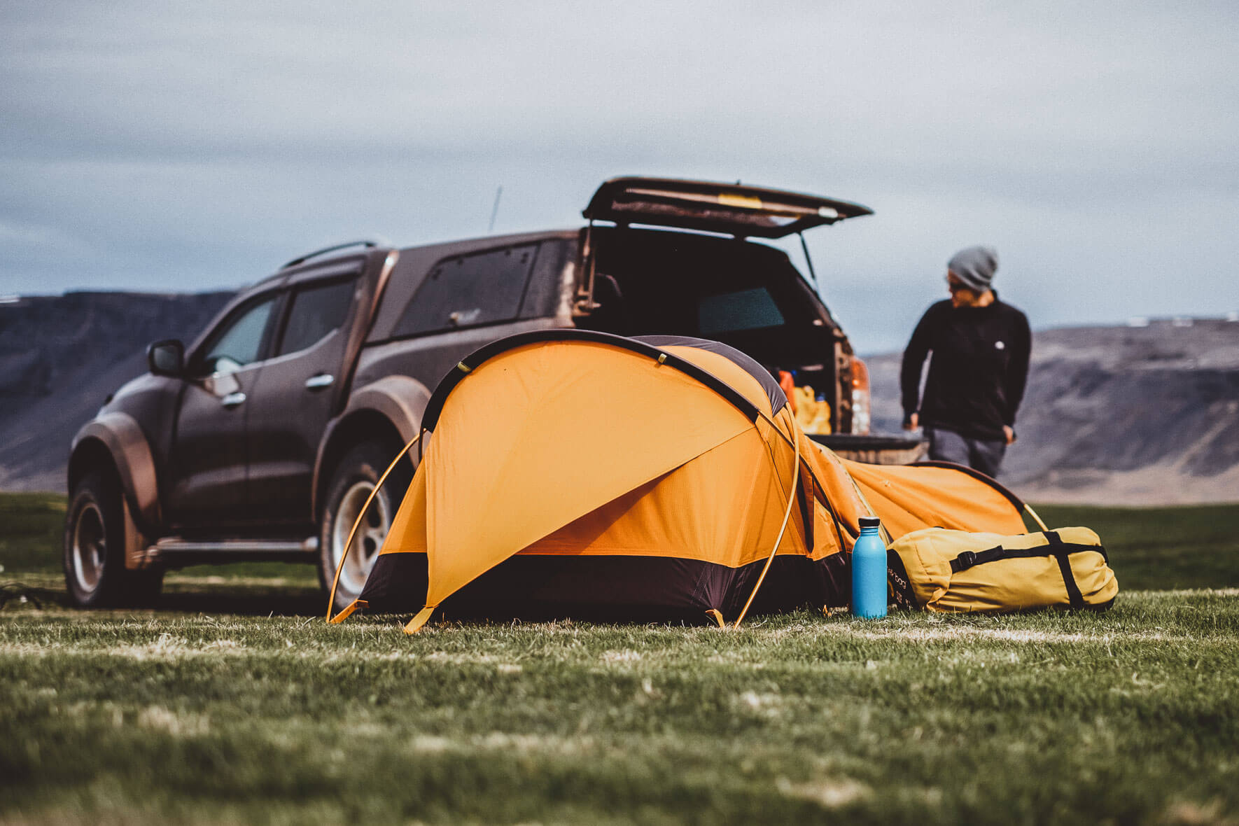 Camping with the Nissan Navara AT35 (Arctic Trucks) in Iceland