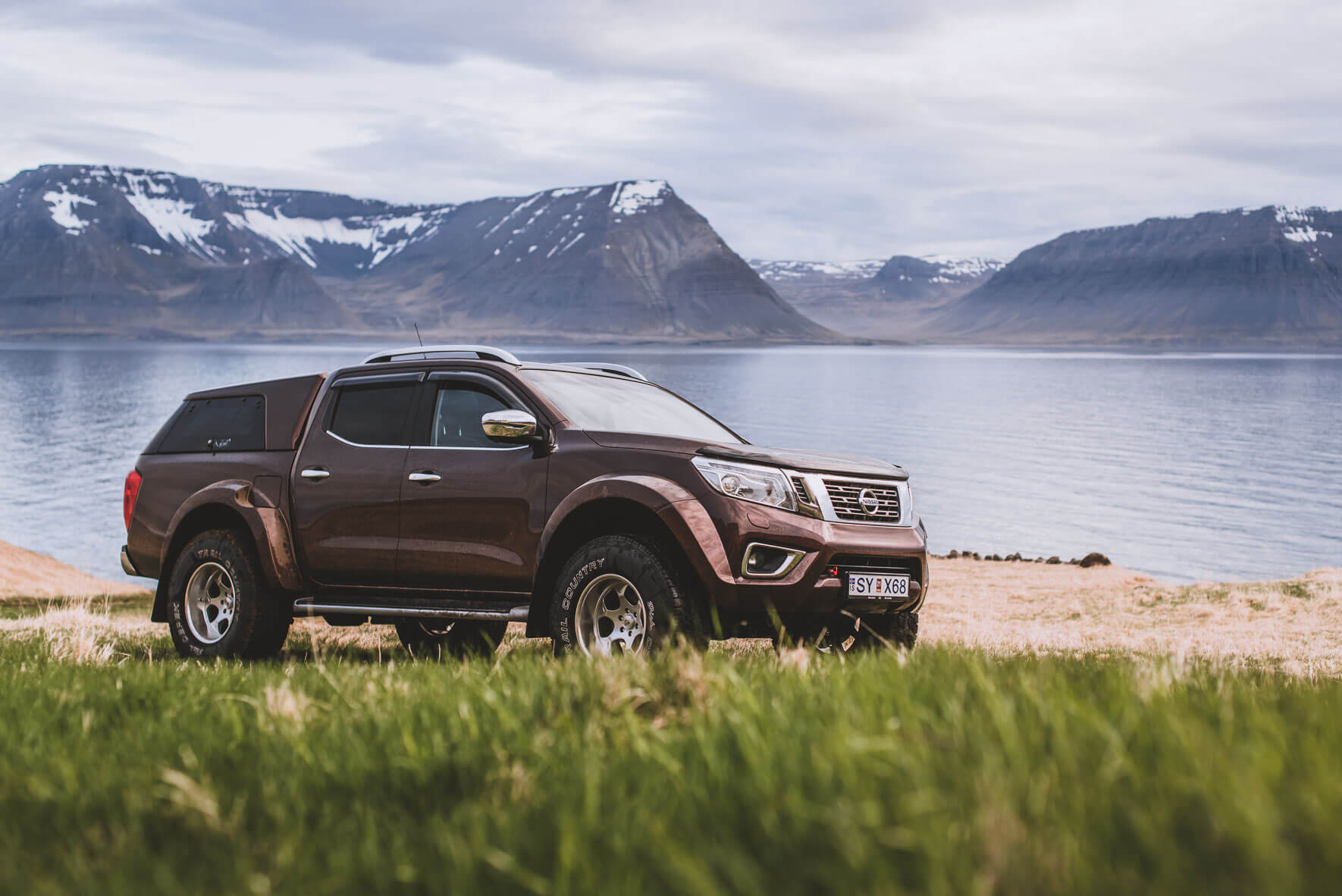 Nissan Navara AT35 (Arctic Trucks) in the Westfjords of Iceland