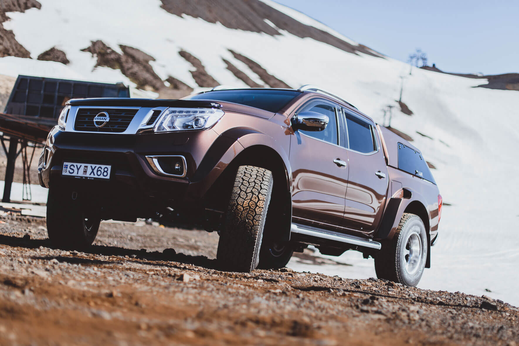 Nissan Navara AT35 (Arctic Trucks) in Iceland