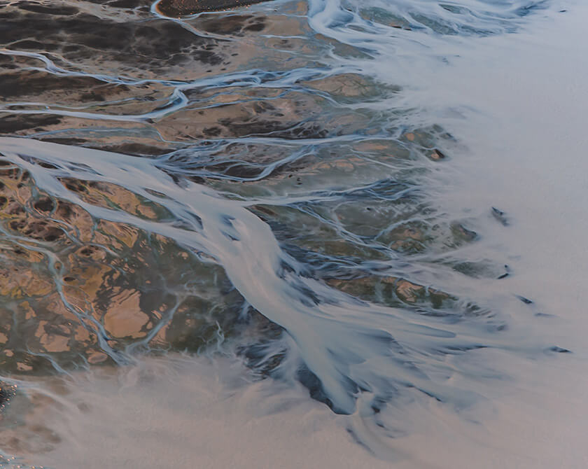 Aerial Landscape Photography of Iceland