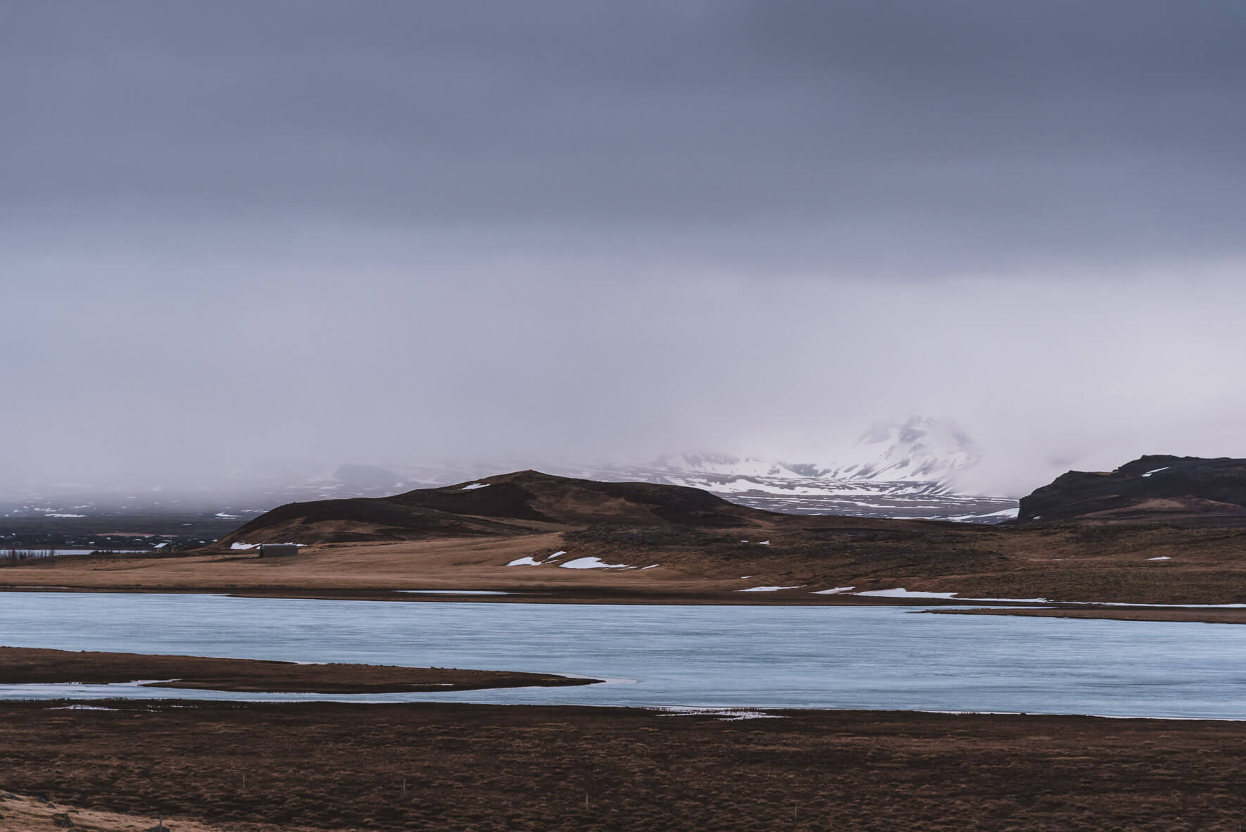 Úlfljótsvatn near Þingvellir National Park in Iceland