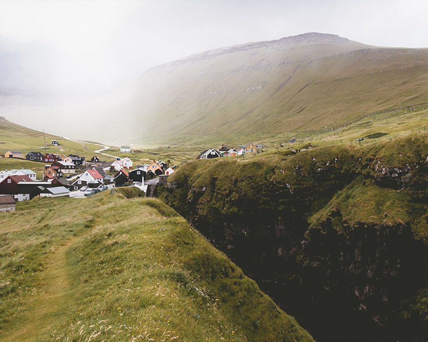 The Faroe Islands in summer