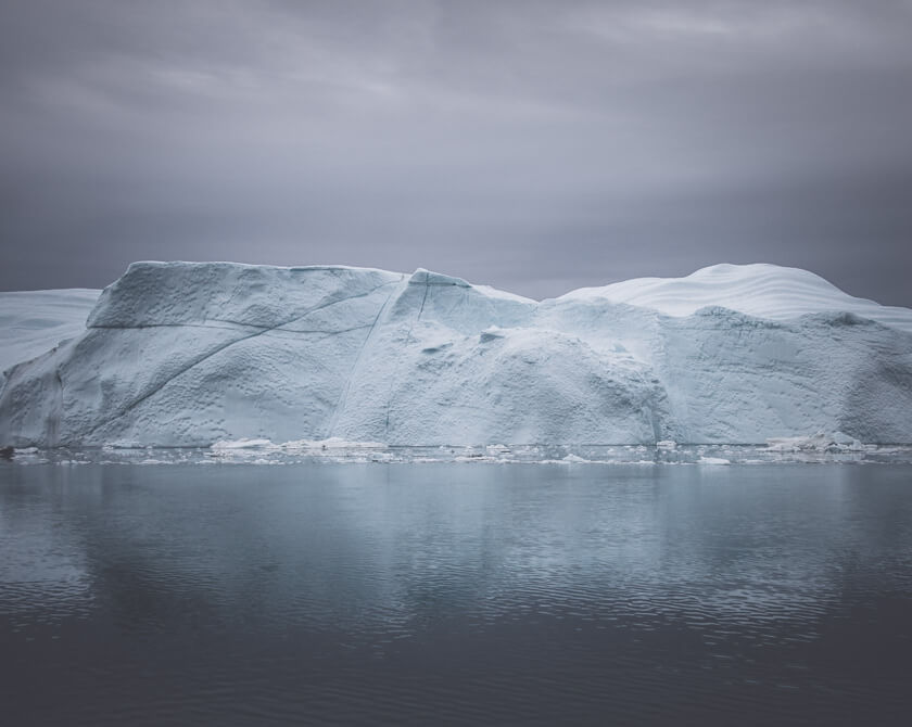 Glacier landscape of Greenland